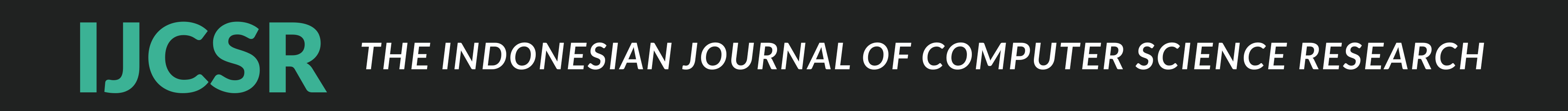 The Indonesian Journal of Computer Science Research